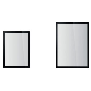 Cadre d'affichage vitrostatique A5/A4 <h5>1158</h5>