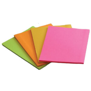 Notes repositionnables format A5 - 45 feuilles fluo<h5>NOTEREPOS-A5</h5>